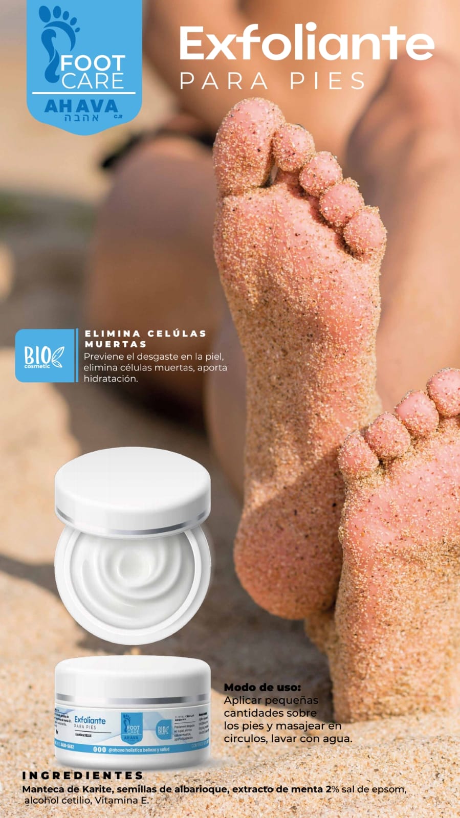 EXFOLIANTE PARA PIES